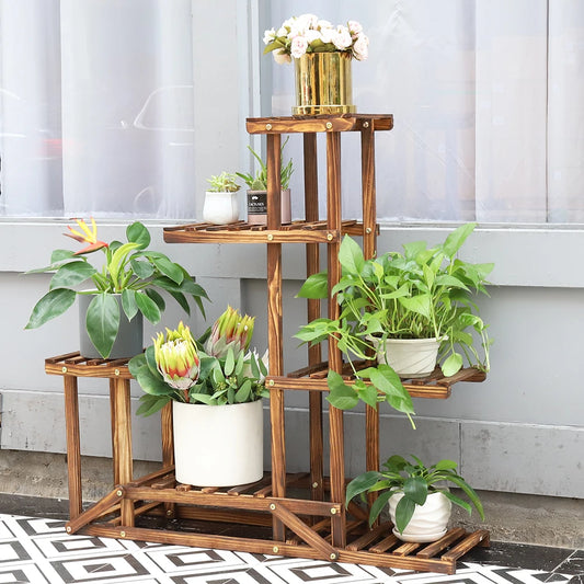 Support de plantes en bois - Collection Flora