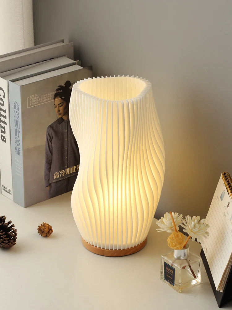 Lampada da mesa Nordic CreamWave