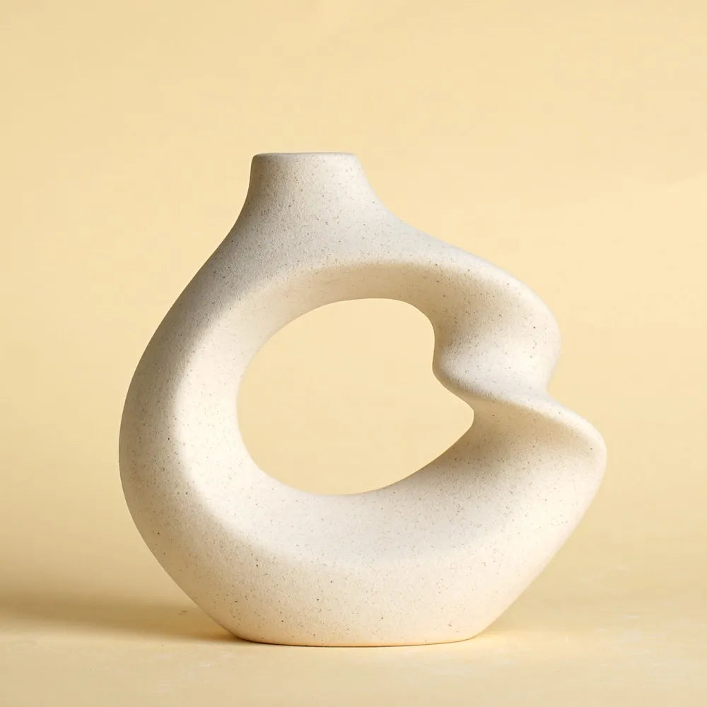 Twist Dekorative Vase aus Keramik