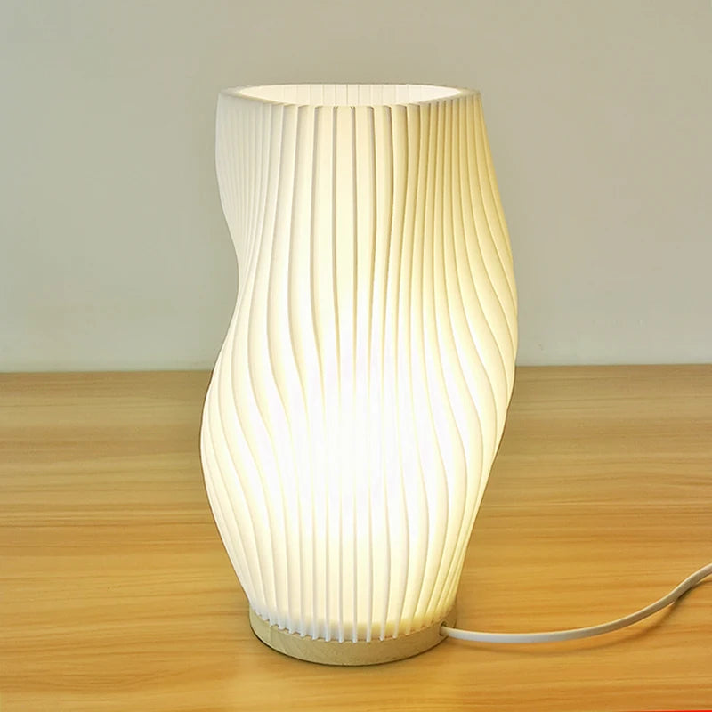 Lampada da mesa Nordic CreamWave