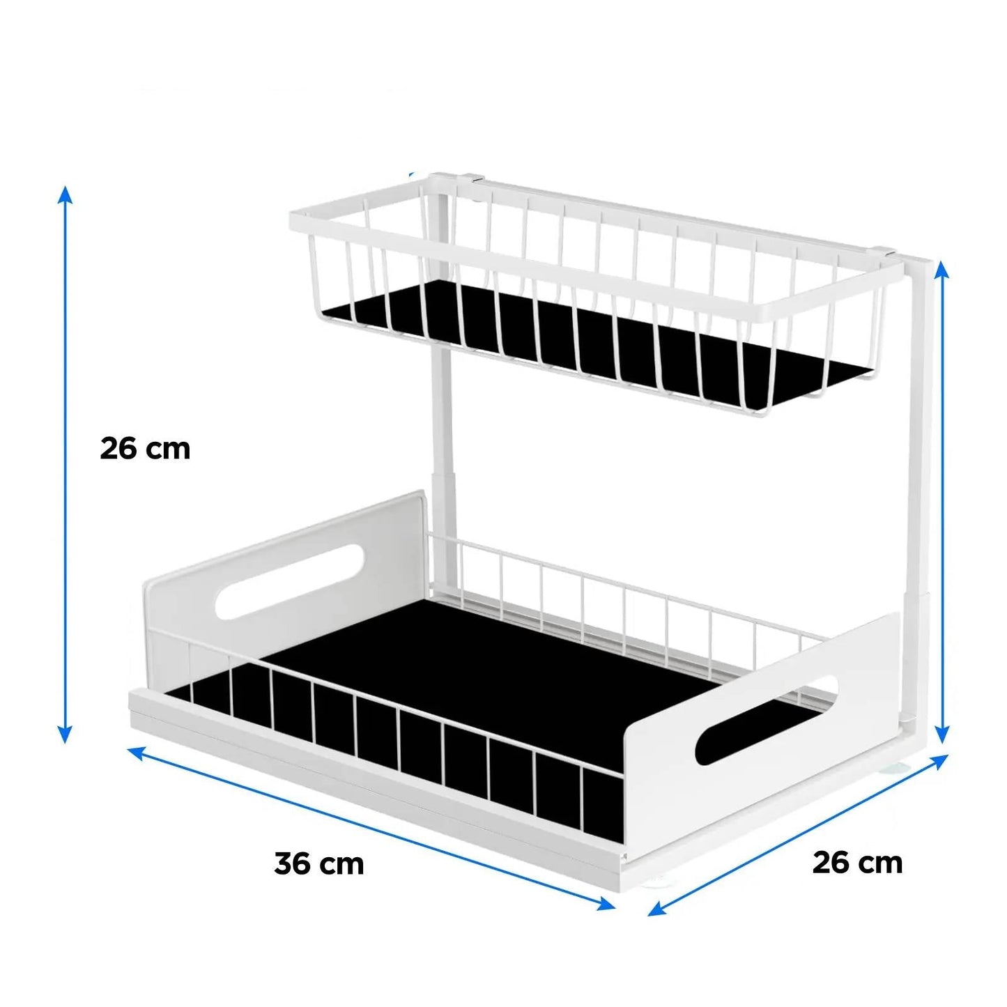 Kompakter Organizer für den Schrank