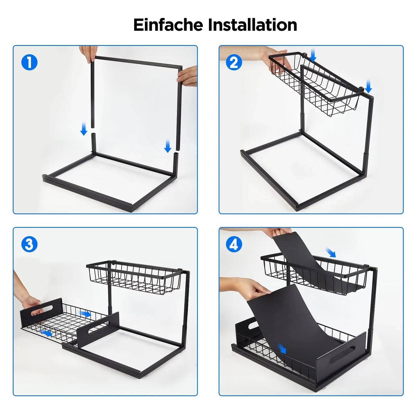 Kompakter Organizer für den Schrank