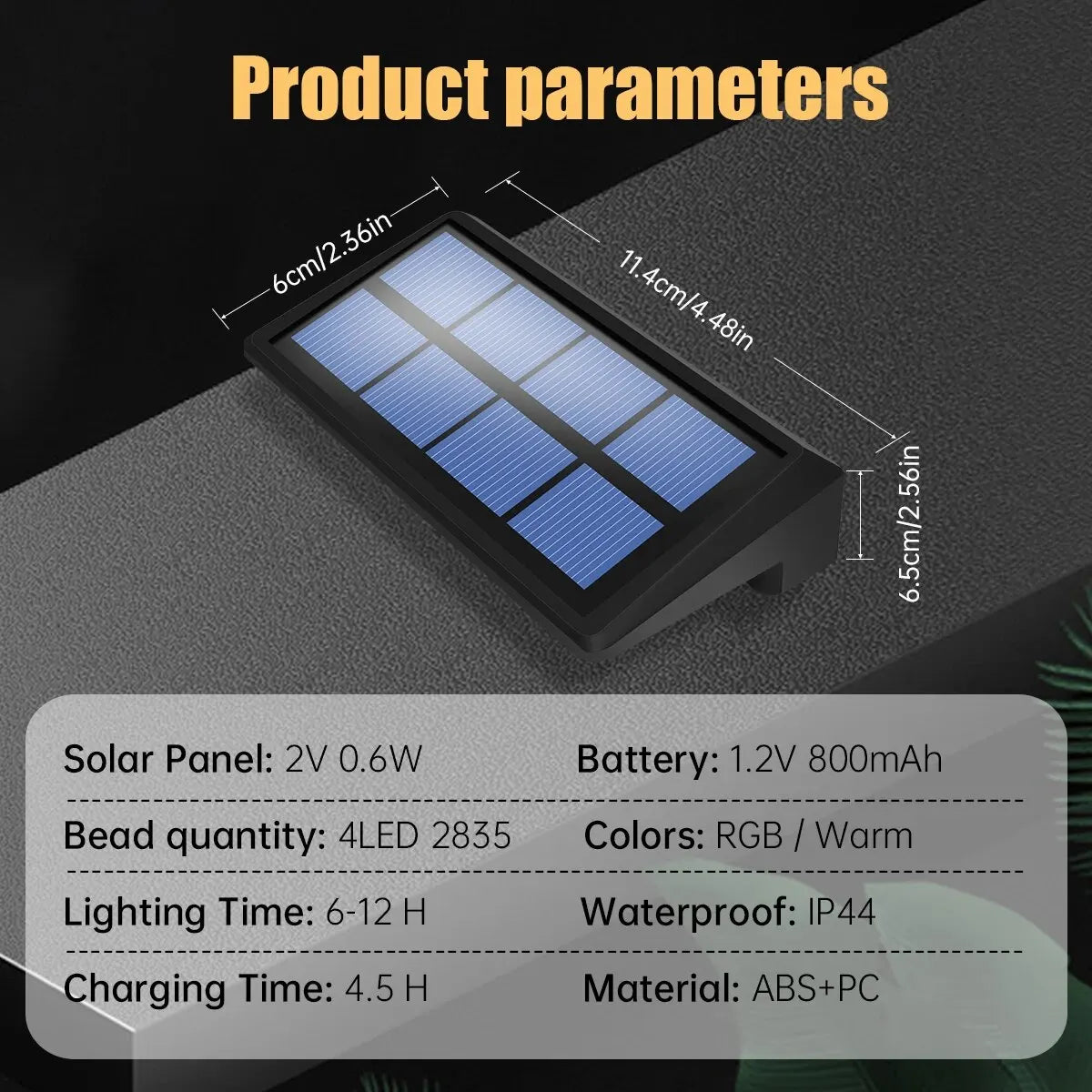 Lampada da mur solar-LED Outdoor SolarBrilliance