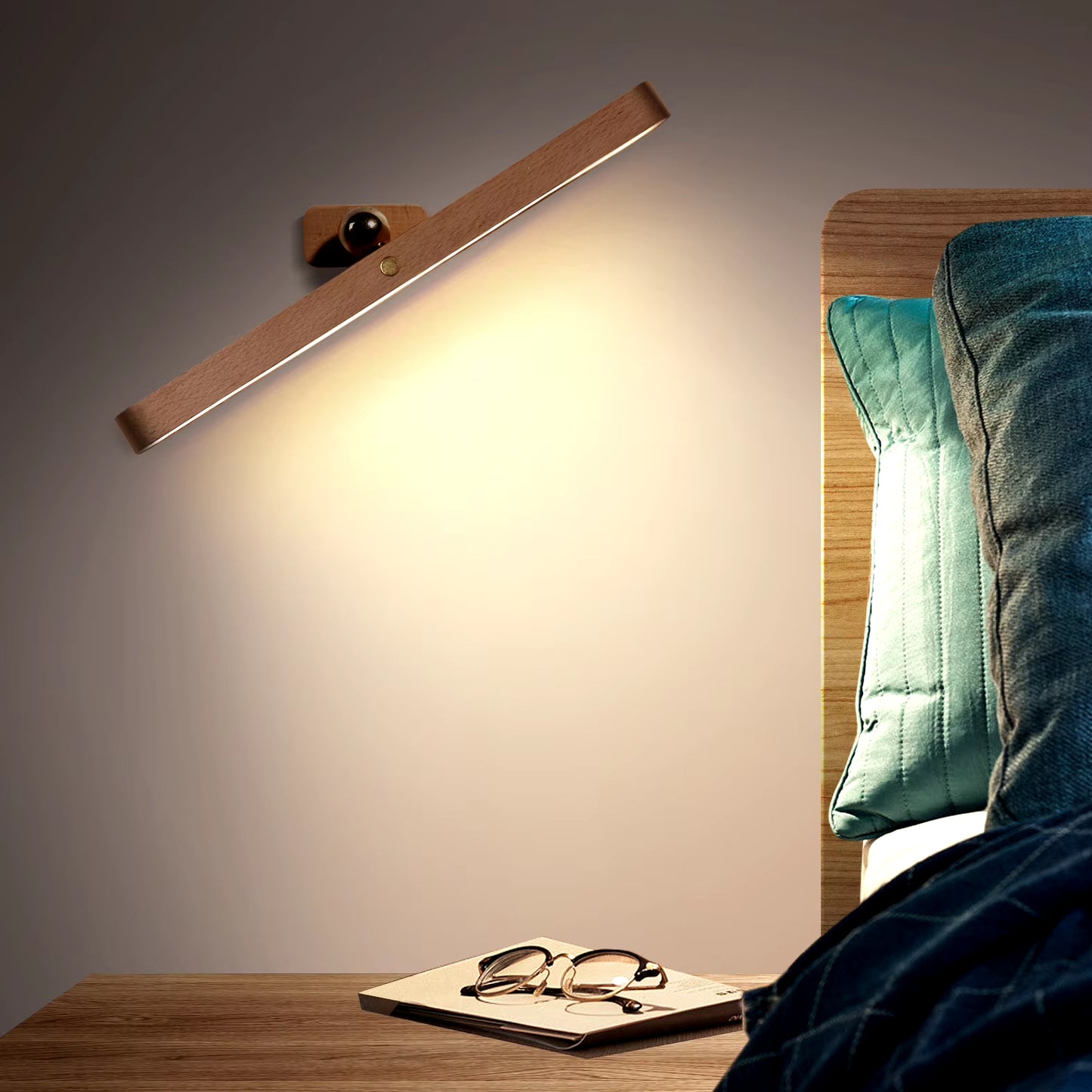 Drahtlose Lampe Wood