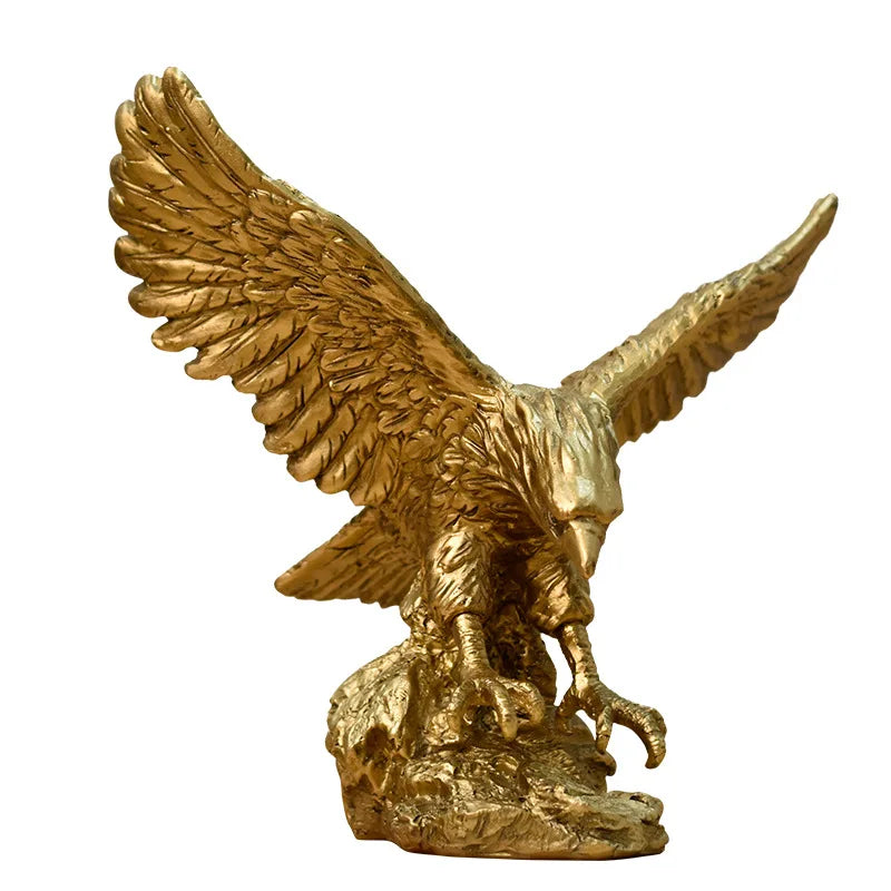 Goldener Adler Skulptur